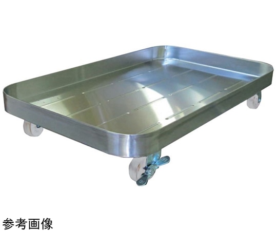 スギコ産業 18-8 深型角キッチンポット用運搬台車 SH-4236D用 SH-4236D-UN 1個（ご注文単位1個）【直送品】