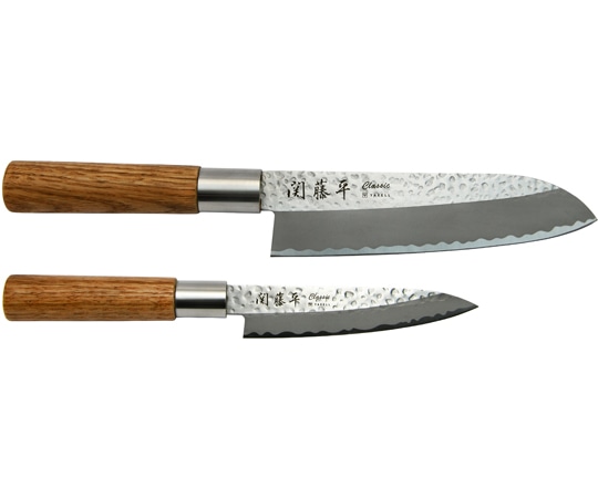 アズワン 関藤平CLassic 2点セット(三徳・ペティ) 32077 1セット（ご注文単位1セット）【直送品】