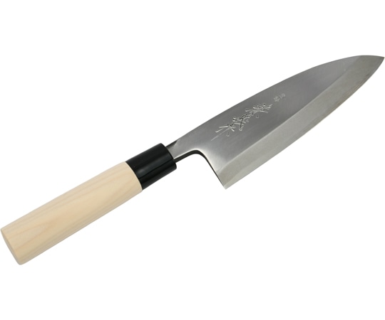 アズワン 兼義作 黒プラスチック口 出刃包丁 165mm 30992 1個（ご注文単位1個）【直送品】