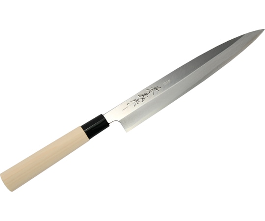 アズワン 兼義作 黒プラスチック口 柳刃包丁 240mm 30996 1個（ご注文単位1個）【直送品】