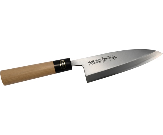 アズワン 兼義作 水牛口 出刃包丁 180mm 30561 1個（ご注文単位1個）【直送品】