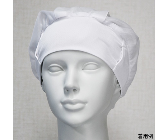 ガードナー 美額キャップ 白 Fサイズ 5枚入 G7437-1 1袋(ご注文単位1袋)【直送品】