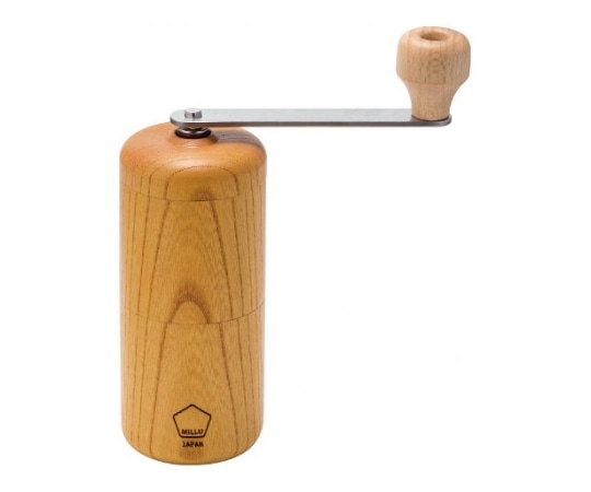 川﨑合成樹脂 ウッドコーヒーミル 欅 MI-030 1個（ご注文単位1個）【直送品】
