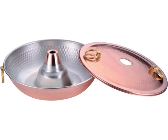 田辺金具 銅のしゃぶ鍋 30cm  1個（ご注文単位1個）【直送品】