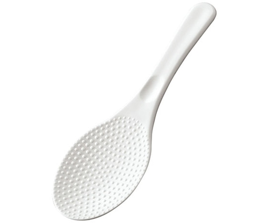 田辺金具 ライススクープしゃもじ(小)190mm ホワイト 1個(ご注文単位1個)【直送品】