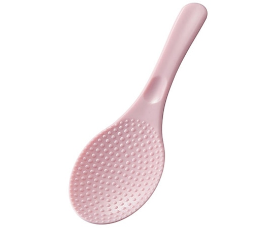 田辺金具 ライススクープしゃもじ(ミニ)170mm ピンク 1個(ご注文単位1個)【直送品】
