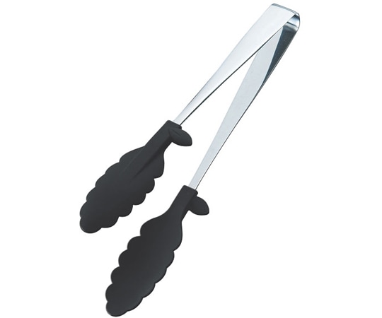 田辺金具 抗菌耐熱カラートングフロート ブラック  1個（ご注文単位1個）【直送品】