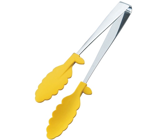 田辺金具 抗菌耐熱カラートングフロート イエロ-  1個（ご注文単位1個）【直送品】