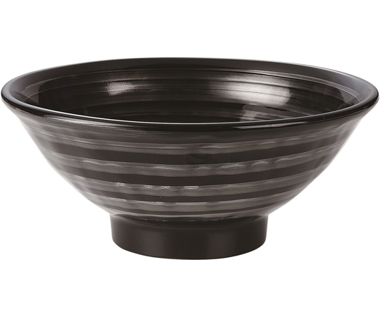 福井クラフト 渕太麺鉢 銀渦塗 φ192mm 50022475 1個（ご注文単位1個）【直送品】