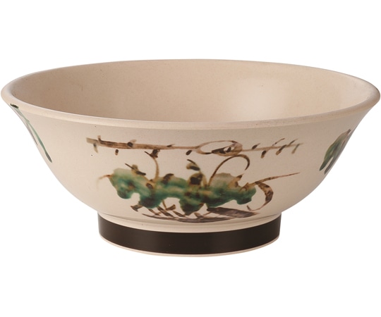 福井クラフト 渕太麺鉢 粉引亀甲織部塗 φ211mm 50022545 1個（ご注文単位1個）【直送品】