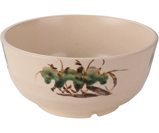 福井クラフト 丼 粉引亀甲織部塗 φ160mm 50022570 1個（ご注文単位1個）【直送品】