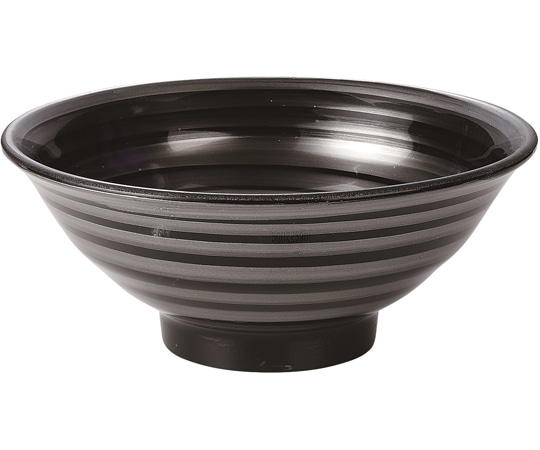 福井クラフト ロクロ目麺鉢 銀渦 φ176mm 50022590 1個（ご注文単位1個）【直送品】