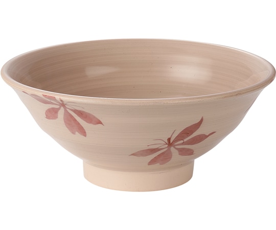 福井クラフト ロクロ目麺鉢 楓刷毛目塗 φ176mm 50022605 1個（ご注文単位1個）【直送品】