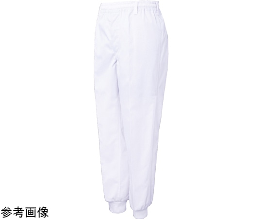 サンエス 男女共用混入だいきらい総ゴム・裾口ジャージパンツ ホワイト 3L FX70967J 1枚（ご注文単位1枚）【直送品】