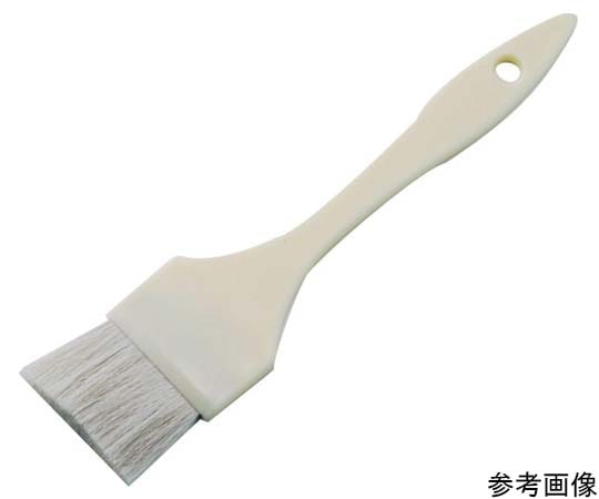 スギコ産業 PC柄白ハケ(山羊毛)M M 4cm 1個（ご注文単位1個）【直送品】