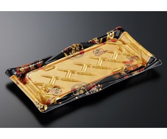 中央化学 寿司容器 剣12-2 こがねG 身 800枚 297911 1ケース(ご注文単位1ケース)【直送品】