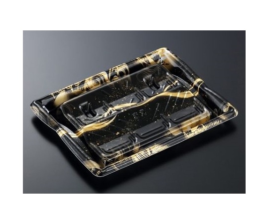 中央化学 刺身・鮮魚容器 雲海24-18 クレアBK 身 600枚 369306 1ケース(ご注文単位1ケース)【直送品】