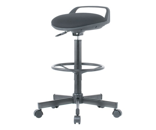 井上金庫 ハイスツールチェア (BTBシリーズ) ブラック BTB-30-BK 1台(ご注文単位1台)【直送品】