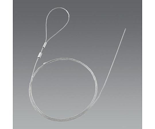 アズワン φ1.5mmx1.0m セキュリティワイヤー EA983TS-261 1個(ご注文単位1個)【直送品】