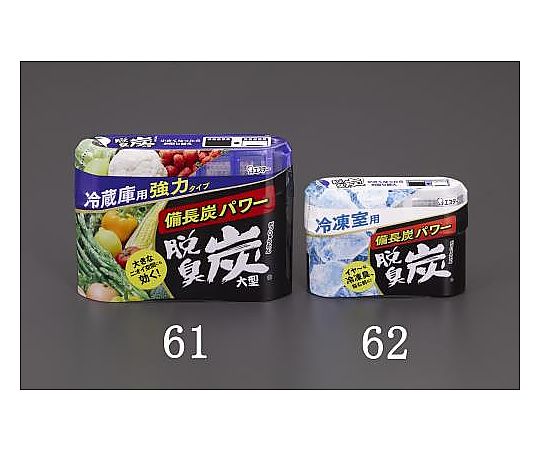 エスコ 70g 脱臭炭(冷凍用) EA913AB-62 1個(ご注文単位1個)【直送品】
