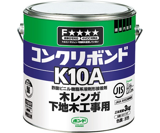 コニシ ボンド K10A 3kg #41147 1缶(ご注文単位1缶)【直送品】
