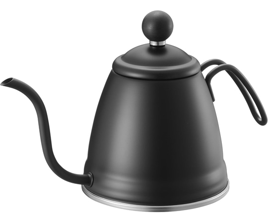 和平フレイズ 燕三 IH ドリップケトル 1.3L BK EM-058 1個(ご注文単位1個)【直送品】