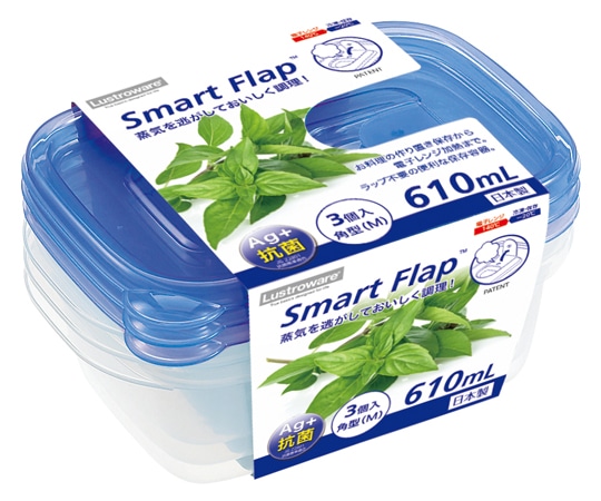 岩崎工業 スマートフラップ角型(M)3P BA 1ケース(1個×75小箱入)  1ケース（ご注文単位1ケース）【直送品】