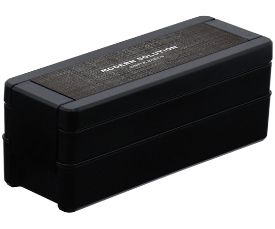 岩崎工業 ランチボックスメンズシリーズ イージーケアメンズランチボックス 2段 BN 1ケース(5個×8小箱入)  1ケース（ご注文単位1ケース）【直送品】