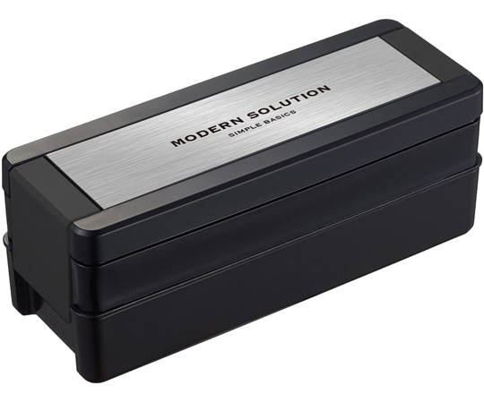 岩崎工業 ランチボックスメンズシリーズ イージーケアメンズランチボックス 2段 HN 1ケース(5個×8小箱入)  1ケース（ご注文単位1ケース）【直送品】