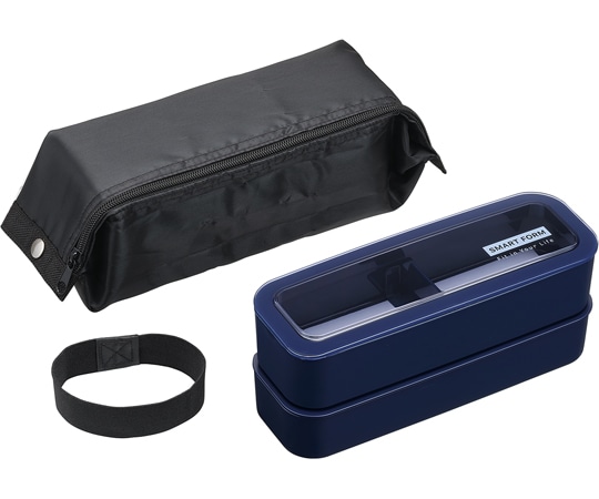 岩崎工業 ランチボックスメンズシリーズ イージーケアランチボックス 3wayスリム(保冷バッグ付) NA 1ケース(5個×8小箱入)  1ケース（ご注文単位1ケース）【直送品】