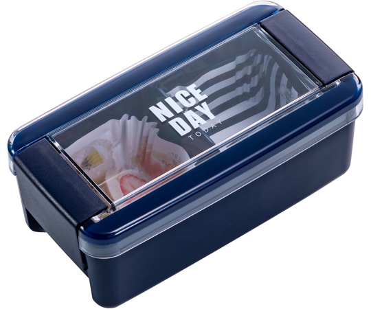 岩崎工業 ランチボックスレディスシリーズ イージーケアランチボックス 1段 NV 1ケース(5個×8小箱入)  1ケース（ご注文単位1ケース）【直送品】