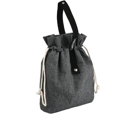 岩崎工業 ランチファブリックメンズシリーズ 毎日使える保冷エコランチバッグ GR 1ケース(5個×12小箱入)  1ケース（ご注文単位1ケース）【直送品】