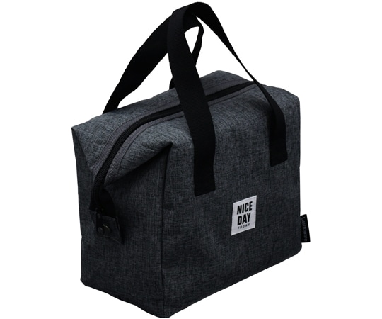 岩崎工業 ランチファブリックレディースシリーズ 保冷バッグ(S) GR 1ケース(1個×60小箱入)  1ケース（ご注文単位1ケース）【直送品】