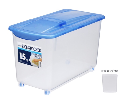 岩崎工業 米びつシリーズ スライド米びつ15型 PN 1ケース(4個×3小箱入)  1ケース（ご注文単位1ケース）【直送品】