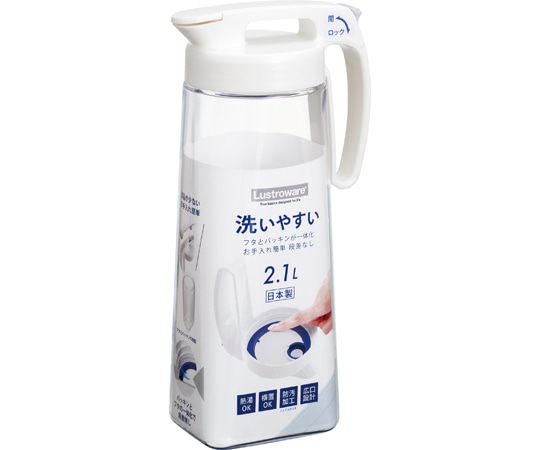 岩崎工業 フェローズピッチャーシリーズ タテヨコ・シームレスピッチャー 2.1 W 1ケース(12個×2小箱入)  1ケース（ご注文単位1ケース）【直送品】