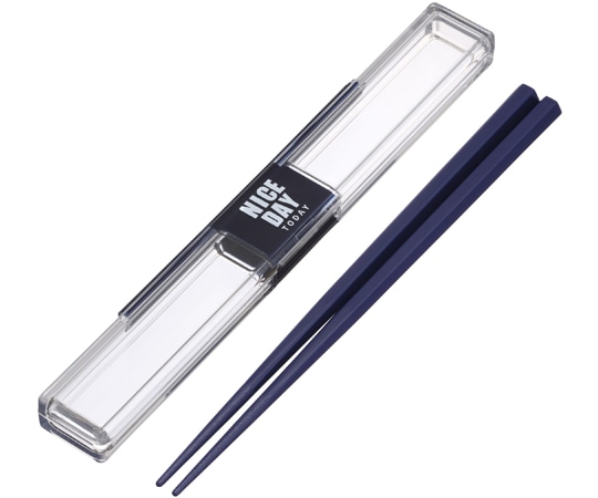 岩崎工業 弁当小物レディースシリーズ とっても強いケース入り 18cm箸 NV 1ケース(10個×12小箱入)  1ケース（ご注文単位1ケース）【直送品】