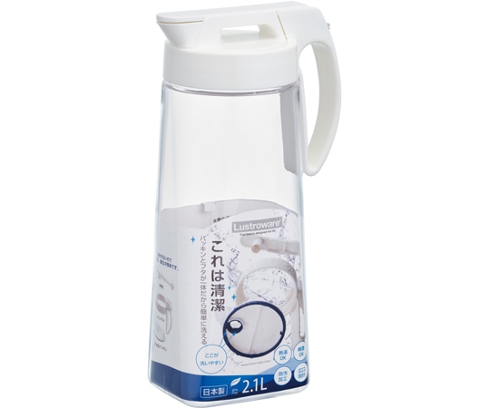 岩崎工業 フェローズピッチャーシリーズ タテヨコ・イージーケアピッチャー 2.1 W 1ケース(12個×2小箱入)  1ケース（ご注文単位1ケース）【直送品】