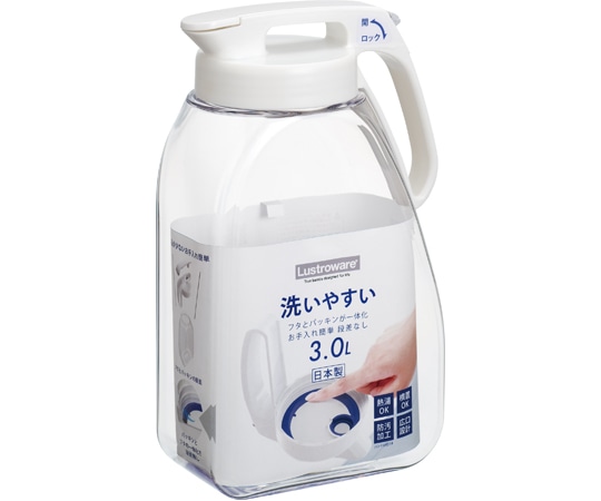 岩崎工業 フェローズピッチャーシリーズ タテヨコ・シームレスピッチャー 3.0 W 1ケース(10個×2小箱入)  1ケース（ご注文単位1ケース）【直送品】