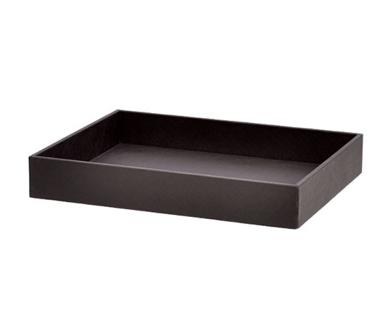 ハヤノ産業 ファインレザーシリーズ アメニティ､マルチトレイ HG09BR ブラウン H61198BRN 1個（ご注文単位1個）【直送品】