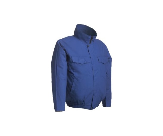 リンクサス 長袖ワークブルゾン(綿100%) ブルー L LX-6700WB-L 1着(ご注文単位1着)【直送品】