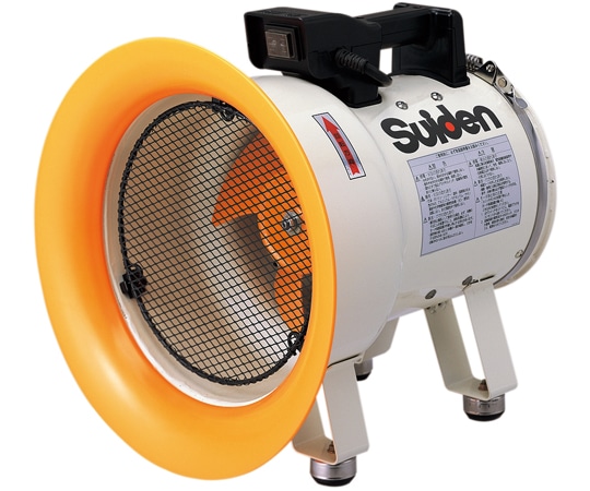 スイデン 送風機(軸流ファン) ハネ200mm 単相200V 低騒音省エネ SJF200L2 1台(ご注文単位1台)【直送品】