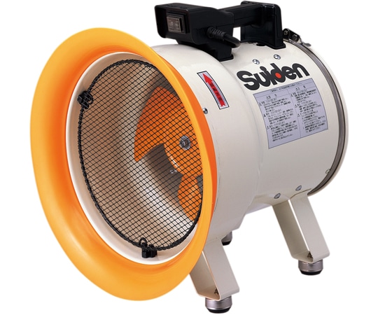 スイデン 送風機(軸流ファン) ハネ250mm 単相200V 低騒音省エネ SJF250L2 1台(ご注文単位1台)【直送品】