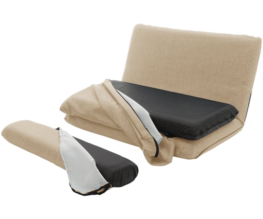 セルタン カバーリングソファベッド MORIITO ダリアンベージュ DMT3r-560BE 1個（ご注文単位1個）【直送品】