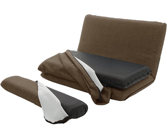 セルタン カバーリングソファベッド MORIITO ダリアンブラウン DMT3r-561BR 1個（ご注文単位1個）【直送品】