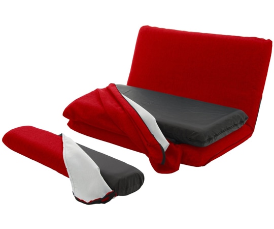 セルタン カバーリングソファベッド MORIITO ダリアンレッド DMT3r-563RE 1個（ご注文単位1個）【直送品】