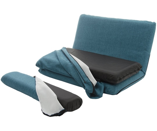 セルタン カバーリングソファベッド MORIITO タスクブルー DMT3r-585BL 1個（ご注文単位1個）【直送品】