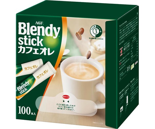 味の素AGF ブレンディスティック カフェオレ100本 16756 1箱※軽（ご注文単位1箱）【直送品】