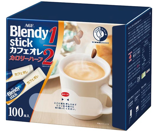 味の素AGF ブレンディスティック カロリーハーフ100本 16755 1箱※軽（ご注文単位1箱）【直送品】
