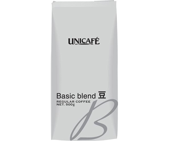 ユニカフェ ベーシックブレンド豆 500g 370942 1袋※軽（ご注文単位1袋）【直送品】