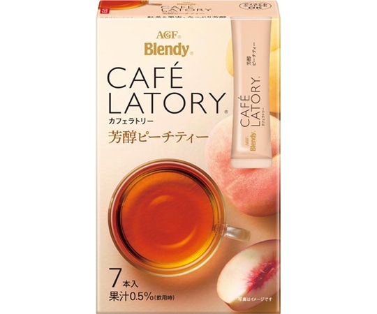 味の素AGF ブレンディ ティースティック ピーチ 7本入 14625 1箱※軽（ご注文単位1箱）【直送品】